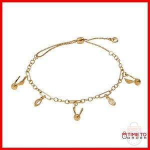 Sterling Silver Charm Bracelet Nickel-Free Eco Friendly